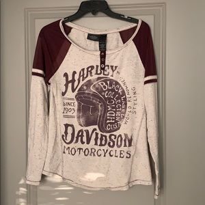 Harley-Davidson Baseball Tee